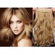Clip in REMY vlasový pás 63cm vlnitý – přírodní / světlejší blond